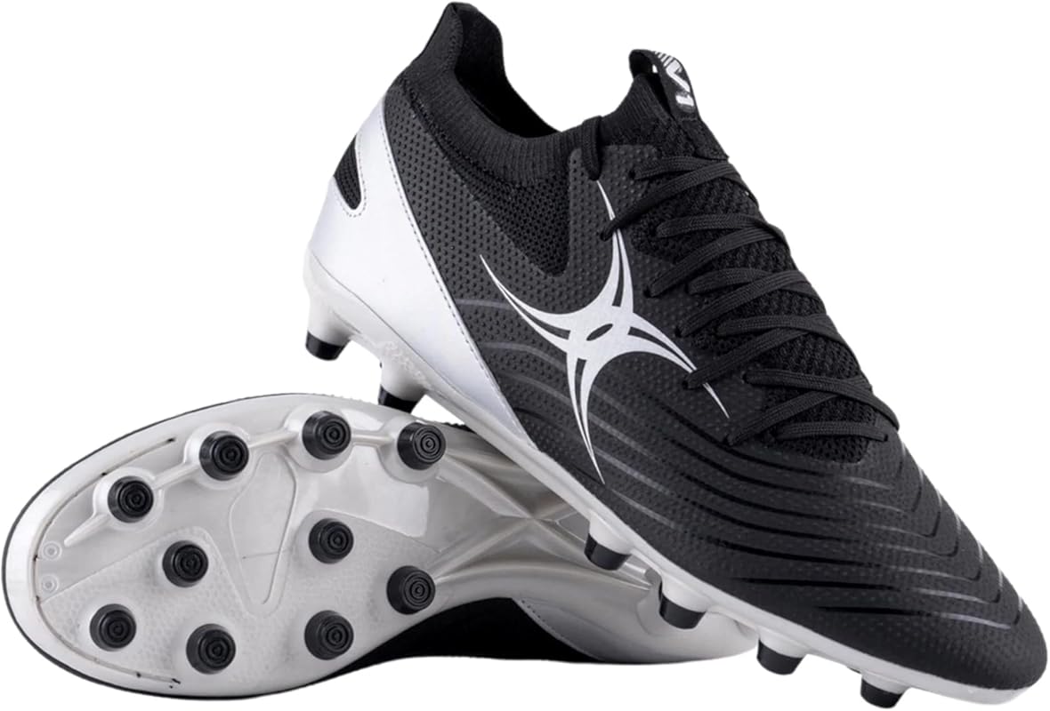 Gilbert Quantum Pace Pro MSX Rugby Boot Black