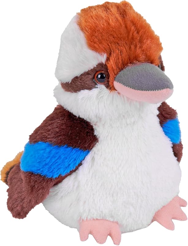 Wild Republic Cuddlekins Mini, Kookaburra, Stuffed Animal, 8 inches, G