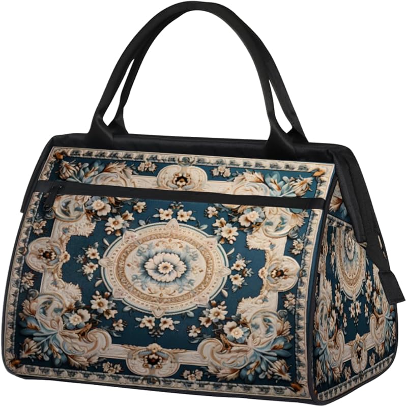 Kooga Waterproof Gym Duffel Bag with Trolley Sleeve for Travel and Spo