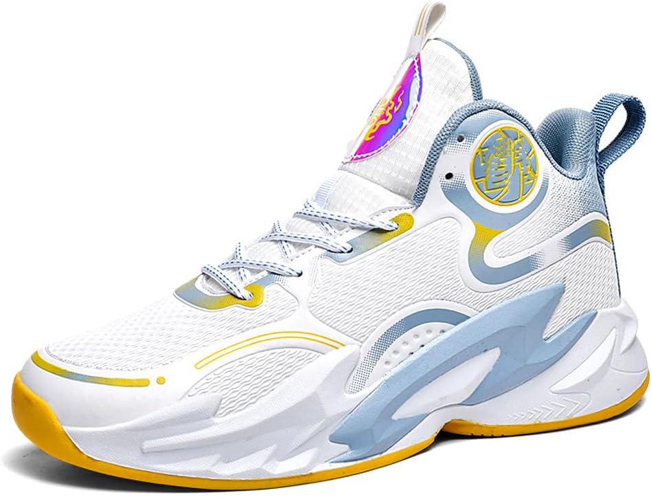 Unisex Basketball Shoes Breathable Non Slip Running Athletic Cushion S