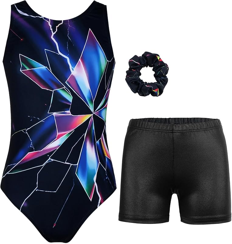 JESKIDS Gymnastics Leotards for Girls Dance Unitards Biketards Matchin