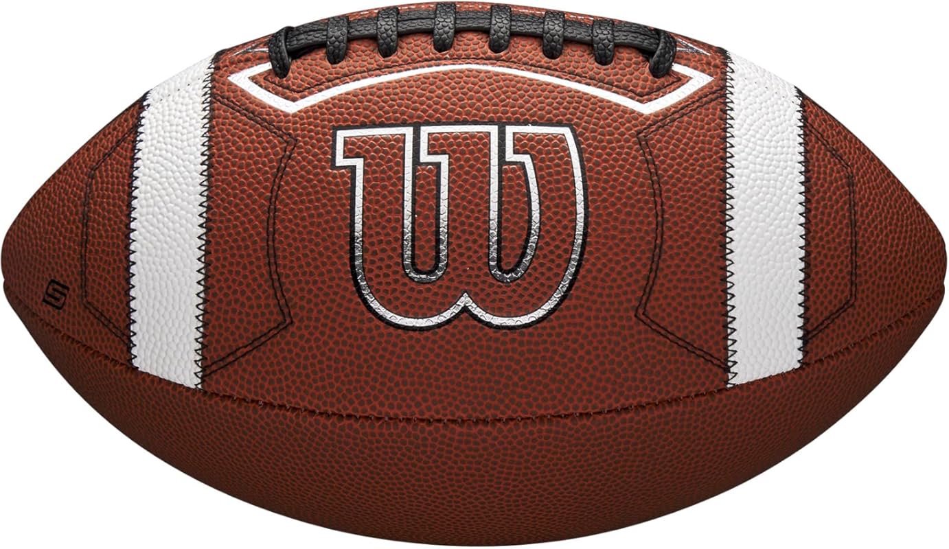 Wilson GST SpeedSkin One Football - Brown, Official Size