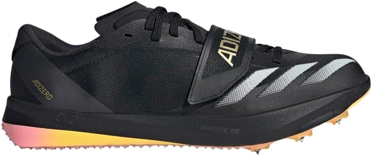 adidas Mens Adizero TjPv Track-Field Sneakers Shoes - Black - Size 9 M