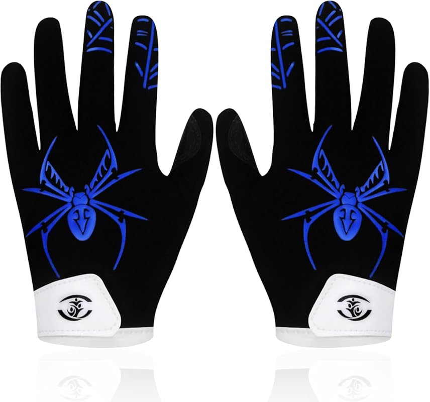 Youth Football Gloves, Sticky Silicone American Football Receiver Glov