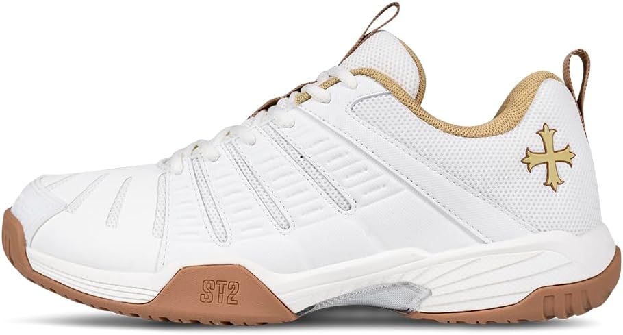 Teuton Sports ST2 Unisex Squash and Tennis Shoes – Breathable and Ligh