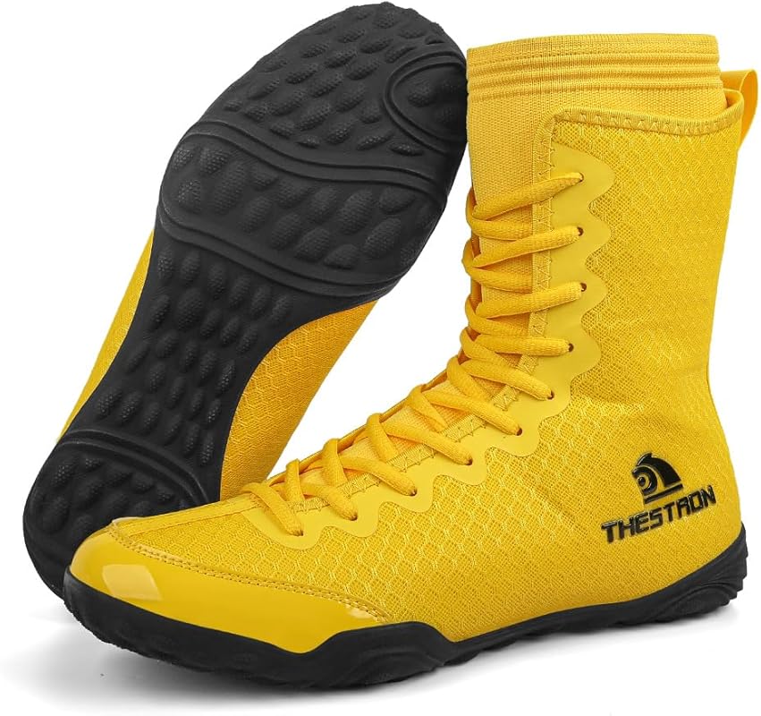 Men's Professional Boxing Wrestling Shoes Breathable Fighting Training