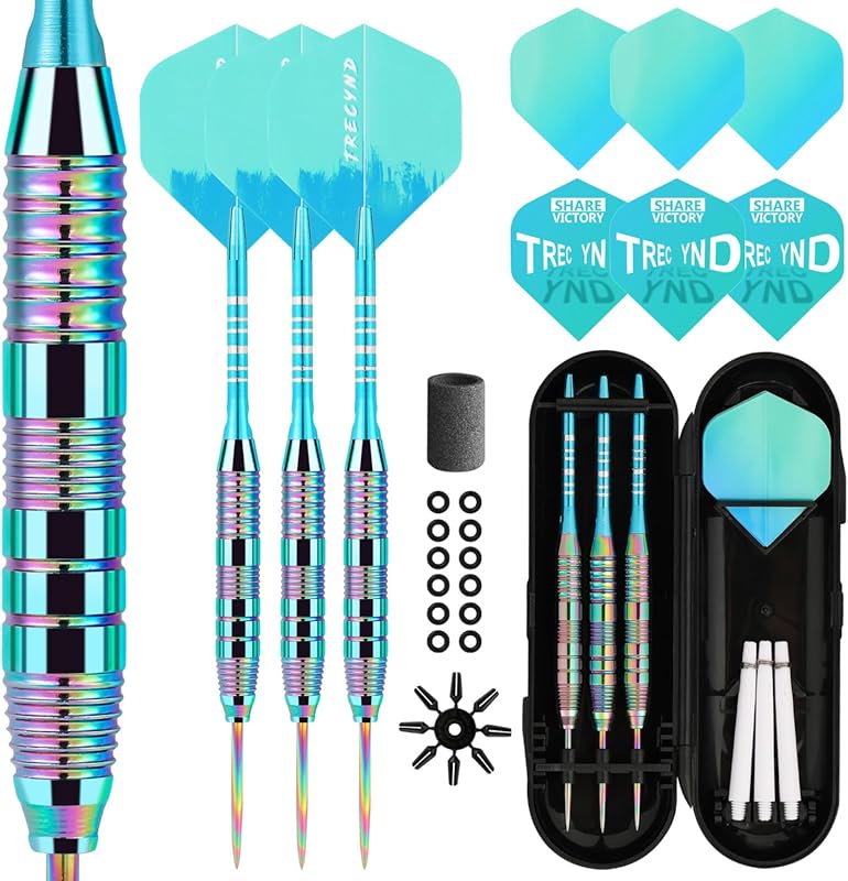 Darts Metal Tip Set 3 Aluminum Shaft Metal Dart Set Professional Darts