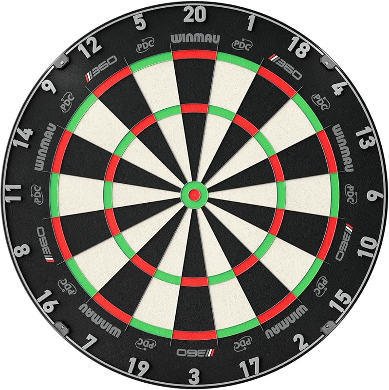 WINMAU Dart Board - Blade 6 | Blade 360 Dartboard - Triple Core Carbon
