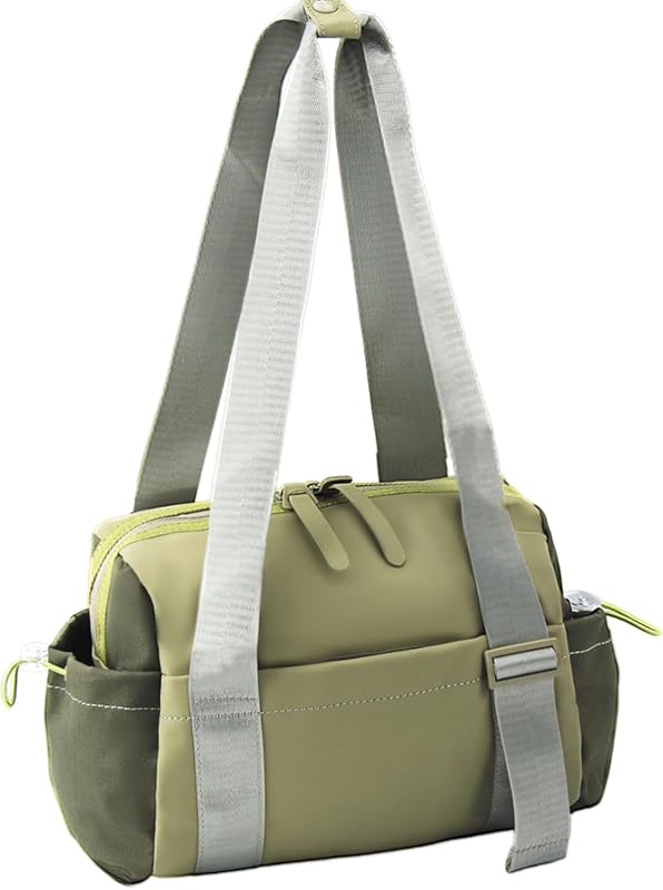 Kooga Mini Waterproof Gym Tote Bag for Women with Wet Compartment, Gre