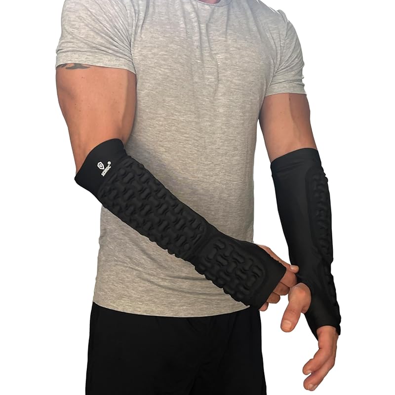 Sedroc Padded Hand and Arm Guards, Protective Forearm Support Sleeves 