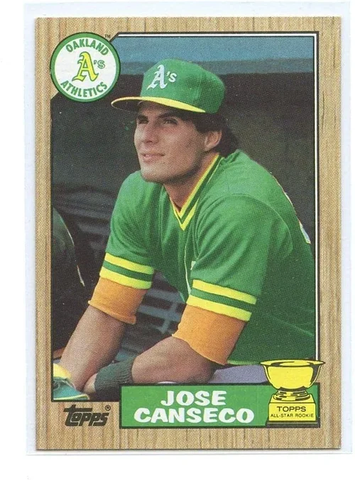 1987 Topps #620 Jose Canseco O