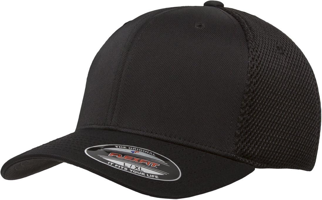 Flexfit Two-Tone Stretch Mesh Fitted Cap for Comfort and Style
