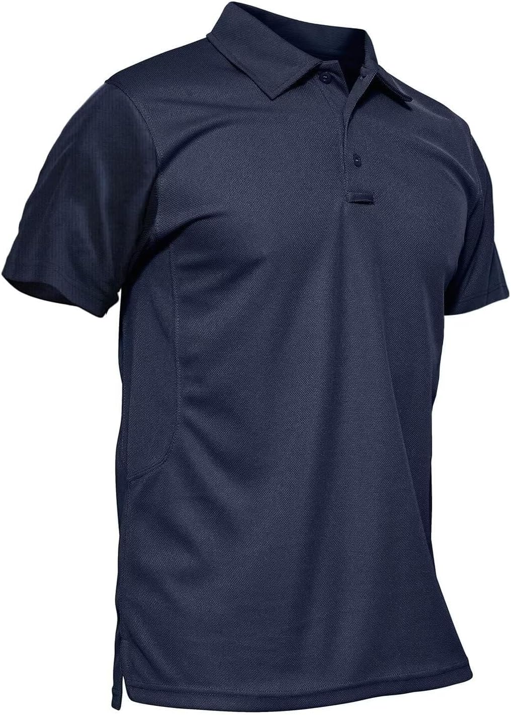 MAGCOMSEN Men's Quick Dry Performance Polo Shirt for Tactical, Golf & 