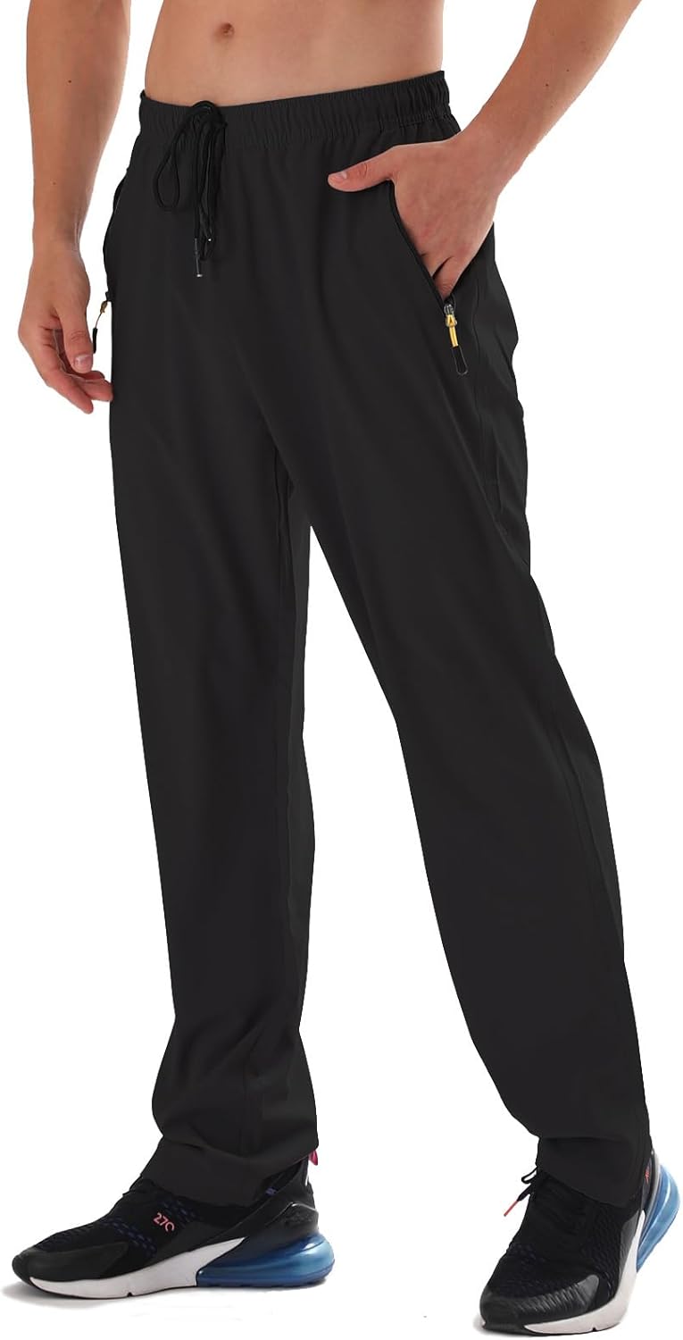 Men's Water Resistant Hiking Pants – Quick-Dry Lightweight Outdoor Swe