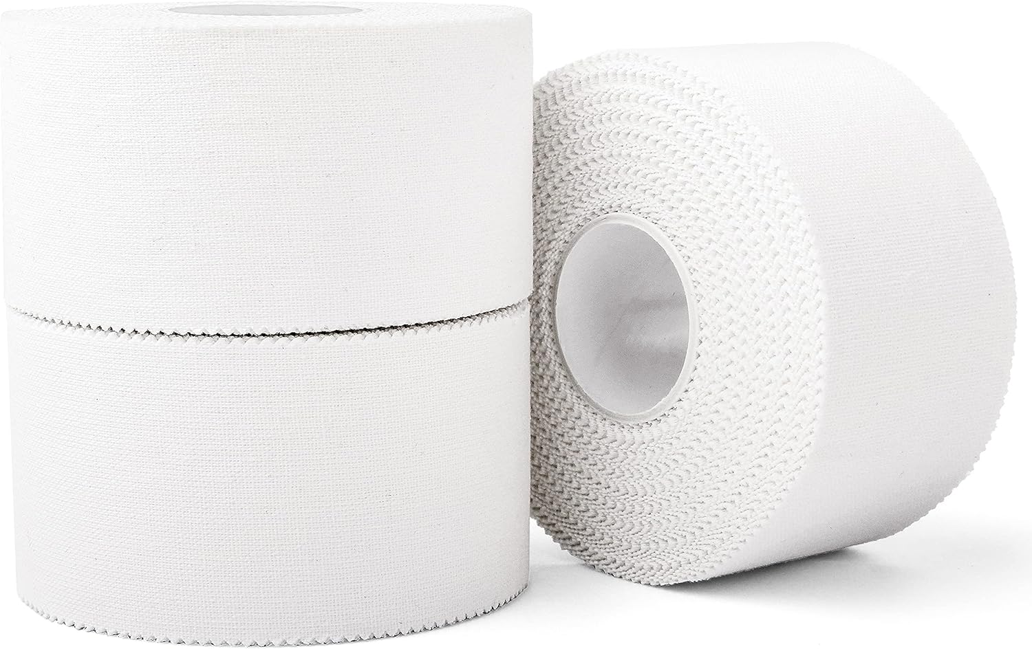 Very Strong Easy-Tear White Athletic Tape, No Sticky Residue for Sport