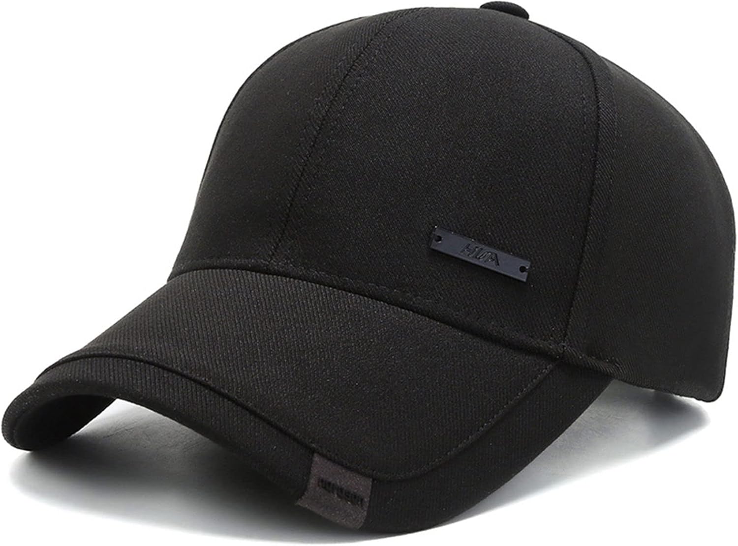 Vintage Double-Layer Peak Adjustable Dad Trucker Hat for Trendy Mens H