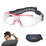 SooGree Sport Glasses for Men Women Basketball Football Sport Goggles Anti Fog Shock Collision Wearable Glasses