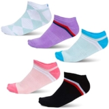 BBMaxPro Stylish Ankle Sport Socks for Women 5 Pack – women sport socks ankle cotton (5 pack)