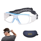 SooGree Sport Glasses for Men Women Basketball Football Sport Goggles Anti Fog Shock Collision Wearable Glasses