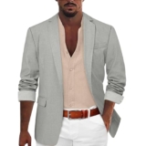 linen sports jackets for men,linen sport coat for men Grey