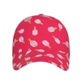 Tennis Sport Snapback Cap Sport Baseball Hats Tennis Sun Hat Adjustable Sport Trucker hat for Women Men