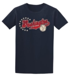 J2 Sport Washington Baseball T-Shirt – Men & Women Short Sleeve Sport Shirt