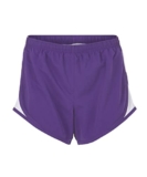 boxercraft Sport Short for Women, Purplw/White-XL