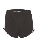 boxercraft Sport Short for Women, Black/White-M