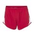 boxercraft Sport Short for Women, Red/White-L