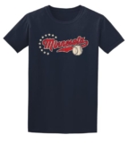 J2 Sport Minnesota Baseball T-Shirt – Men & Women Short Sleeve Sport Shirt