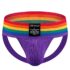 JOCKMAIL Mens Briefs Jockstrap Athletic Supporter Men Jockstrap Rainbow Men Sport Underwear Jockstrap for Gym Sport