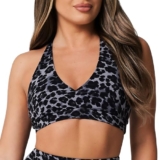 LiCi Fit Activewear Sports Bra – Stylish Support for Yoga, Gym, and Everyday Activewear (US, Alpha, Medium, Regular, Regular, Fierce)