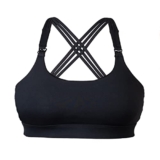 Dream High Impact Women’s Nursing Sports Bra – Adjustable Maternity Sports Bra – Hands Free Pumping Bra – Black Sports Bra (XXL)