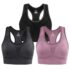 Dream High Impact Women’s Nursing Sports Bra – Adjustable Maternity Sports Bra – Hands Free Pumping Bra – Rose Pink Sports Bra (XL)