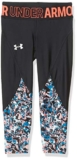 Under Armour HeatGear Armour Printed Crop YSM Black