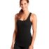 Jockey Women’s Activewear Rib Tank, Black, S