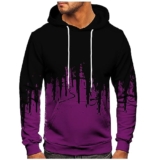 Ymosrh Sudaderas Hombre, Unisex 3D Printed Hoodies Novelty Pullover Sweatshirt Hoody Men’s Sweaters Black Hoodie With Design Mens Workout Clothes Man Athletic Hoodies Workout Clothes (XL, Royal Blue)