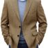 Mens Casual Sport Coat Blazer for Men Two Buttons Lightweight Business Jackets for Men Sport Coats for Men Wedding Prom White