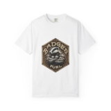 Badger Fuel Unisex T-Shirt – Motivational Gym Wear, Fitness Apparel, Casual Tee by Activ8Gear White