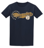 J2 Sport Milwaukee Baseball T-Shirt – Men & Women Short Sleeve Sport Shirt